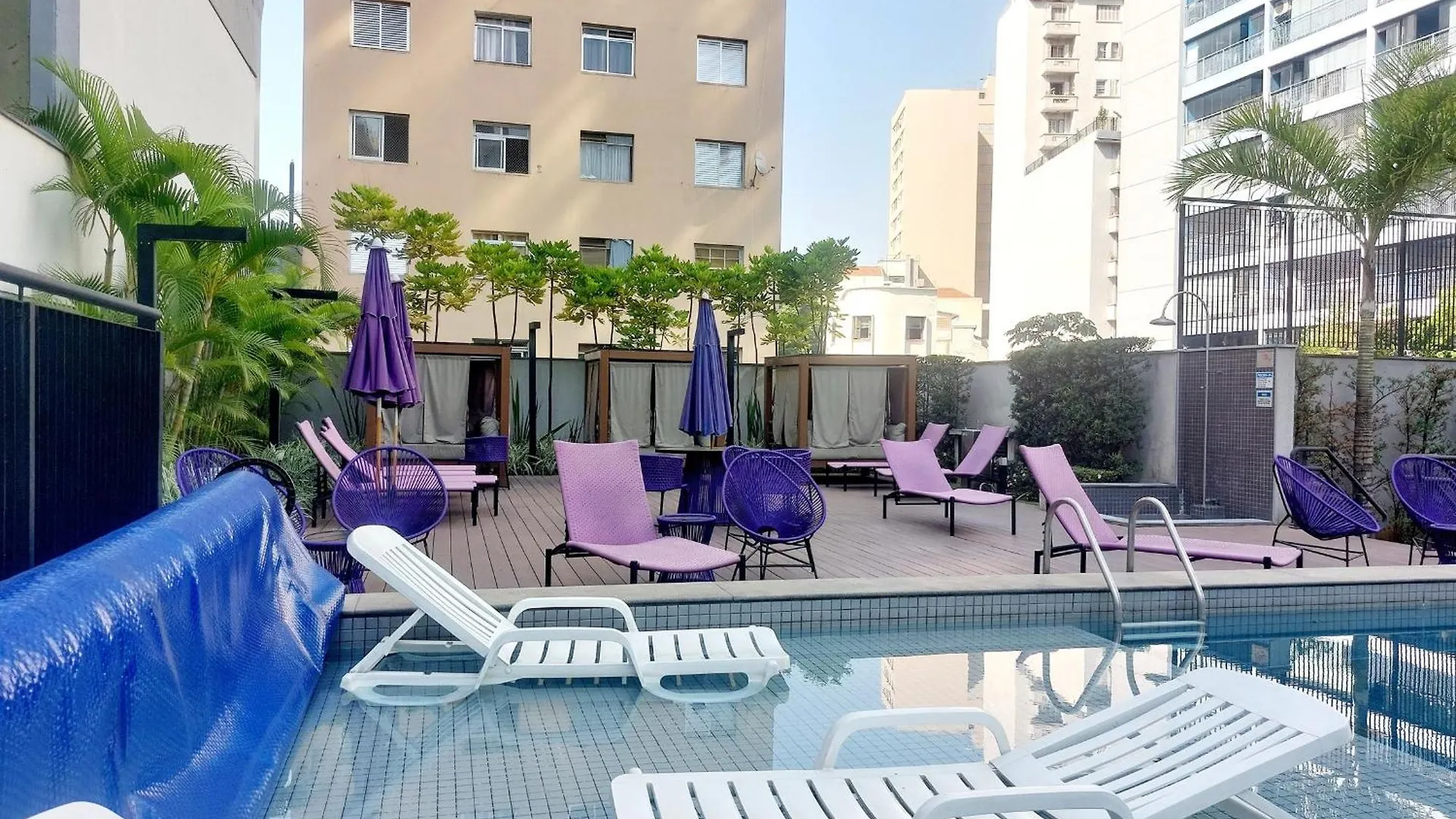 Tem Tudo Piscina Academia Sauna Squash Sao Paulo Apartment