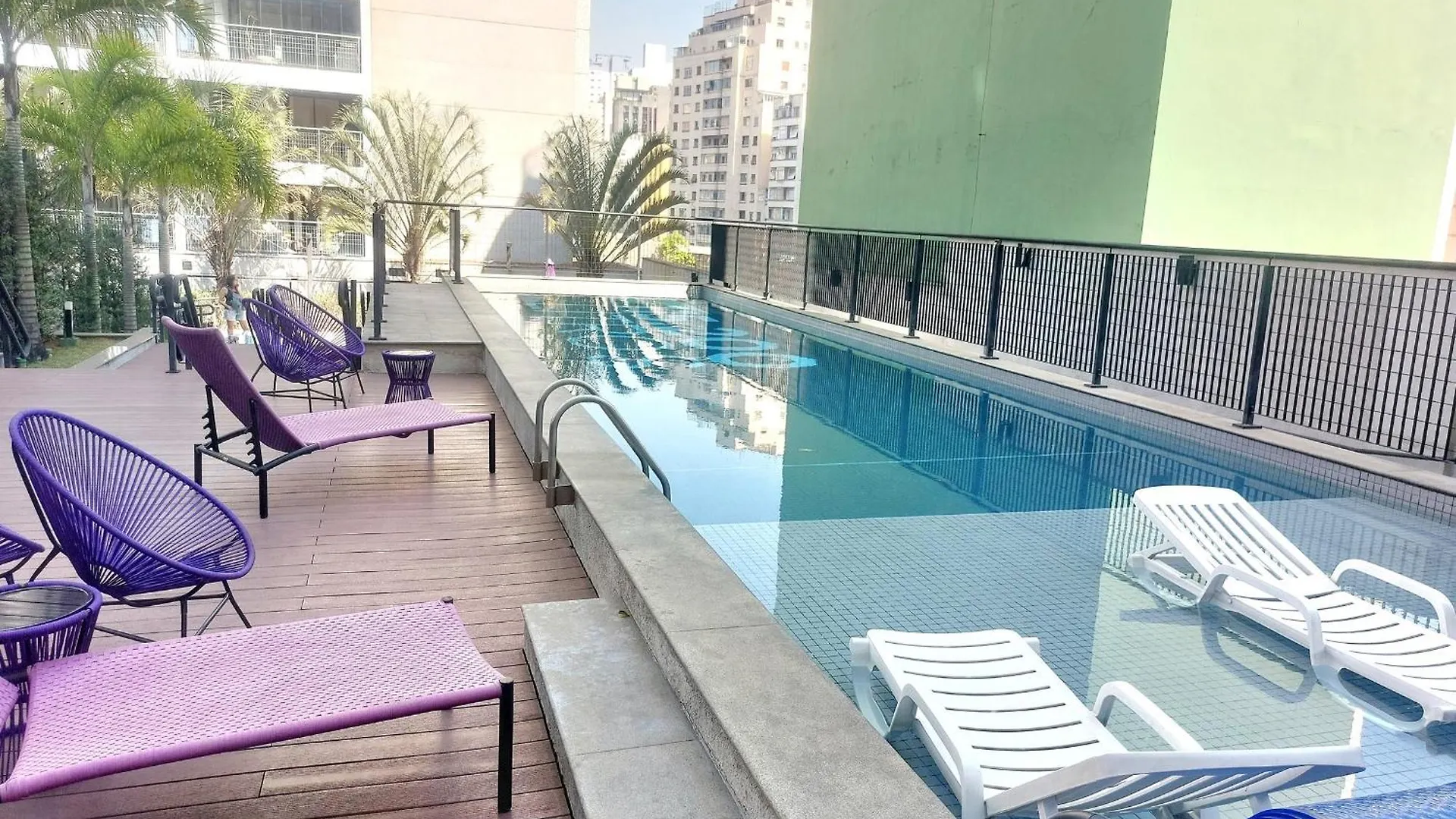 Tem Tudo Piscina Academia Sauna Squash Sao Paulo Apartment
